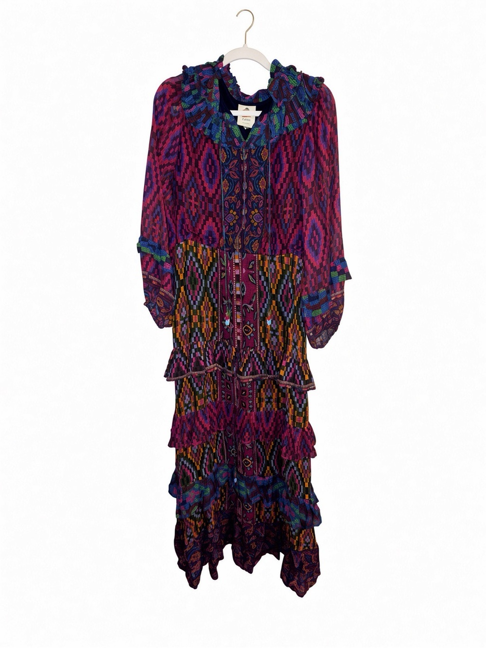 Farm Rio - Mixed Tapestry Scarf
Maxi Dress Small